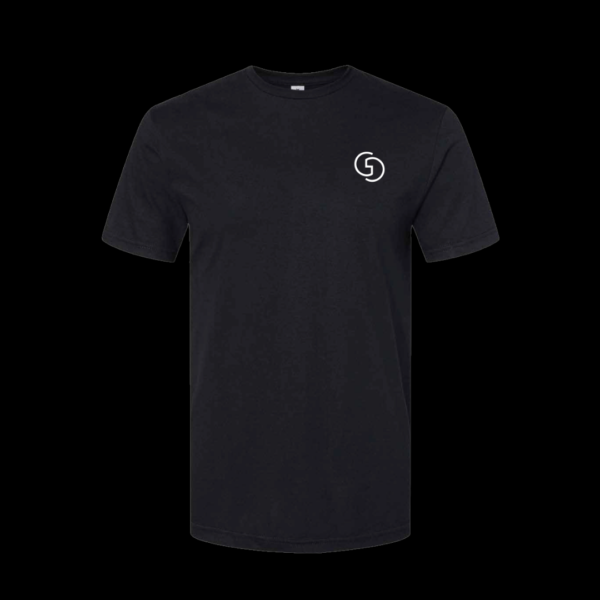 Black "Looking Back at Tomorrow..."  T-shirt - Image 2