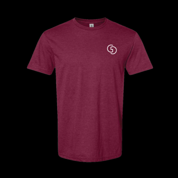 Maroon "Looking Back at Tomorrow..." T-shirt - Image 2