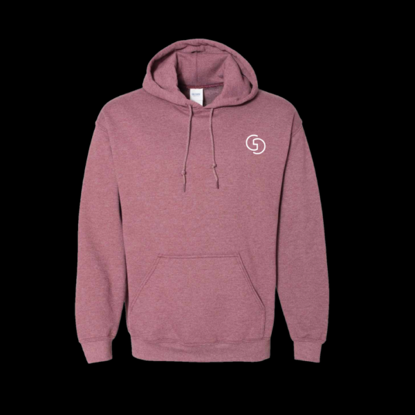 Maroon "Looking Back at Tomorrow..." Hoodie - Image 2