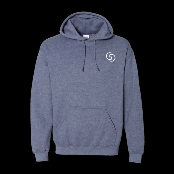 Navy "Looking Back at Tomorrow..." Hoodie - Image 2
