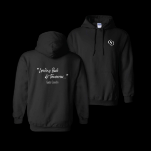 Black "Looking Back at Tomorrow..." Hoodie